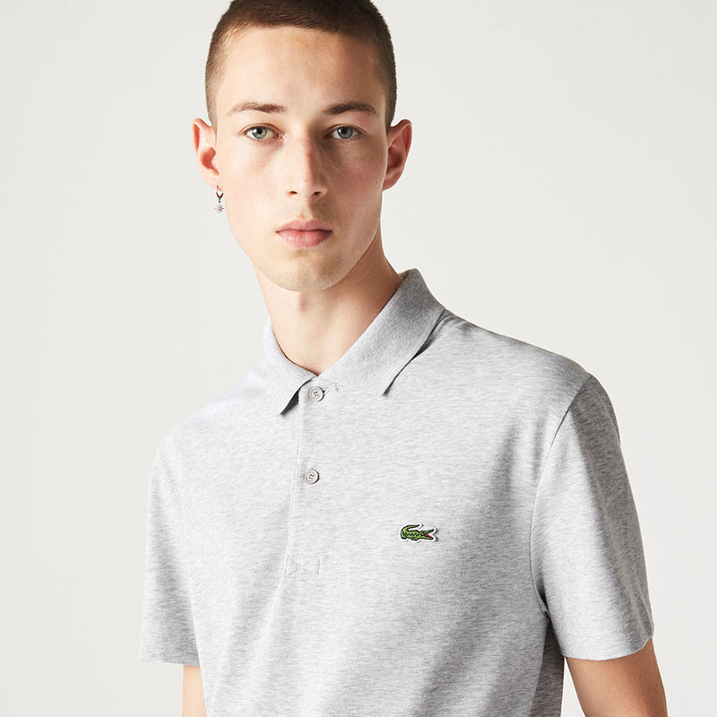 Polo Regular Fit DE3 Gris Chiné Homme