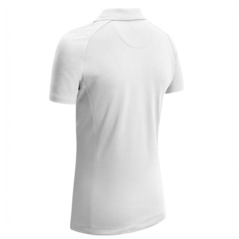 Polo Swing Tech Solid Knit White Femme