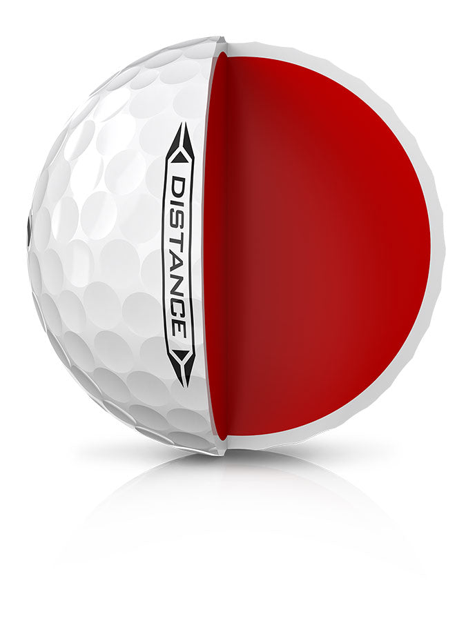 Sachet de 24 Balles de golf Distance Logo GDM