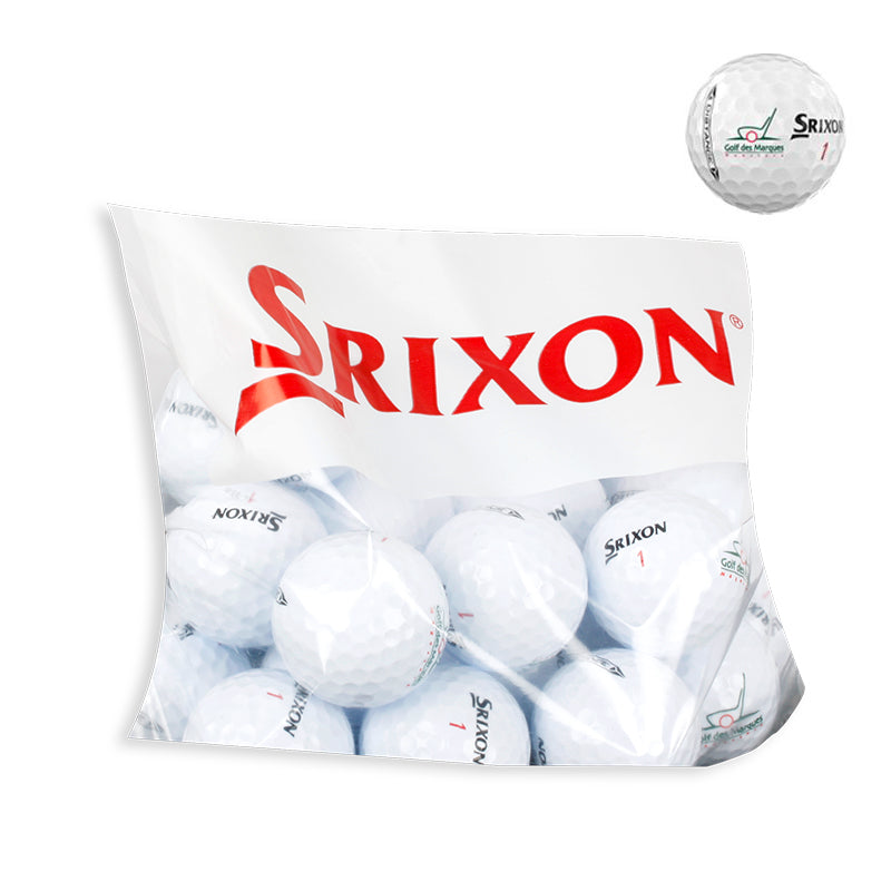 Sachet de 24 Balles de golf Distance Logo GDM