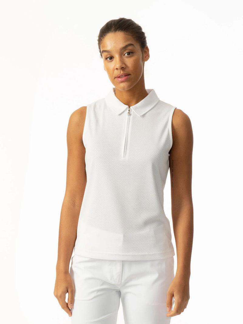 Polo sans manches Peoria 001 White 100 Femme