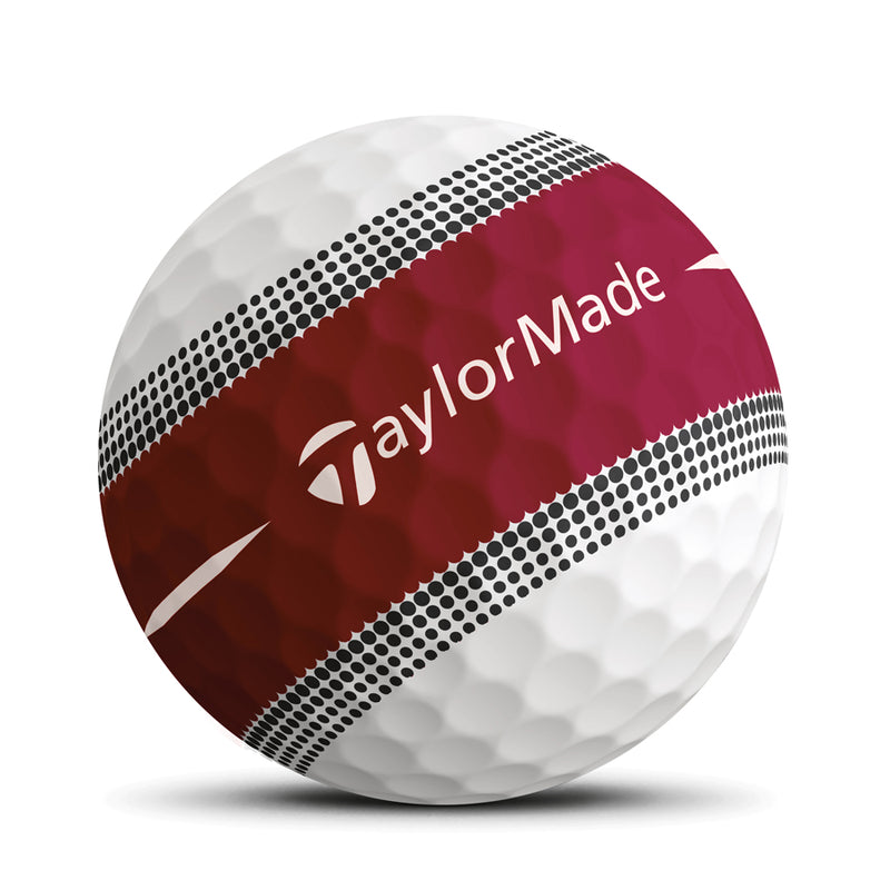 12 Balles de golf Tour Response Stripe Multicolores