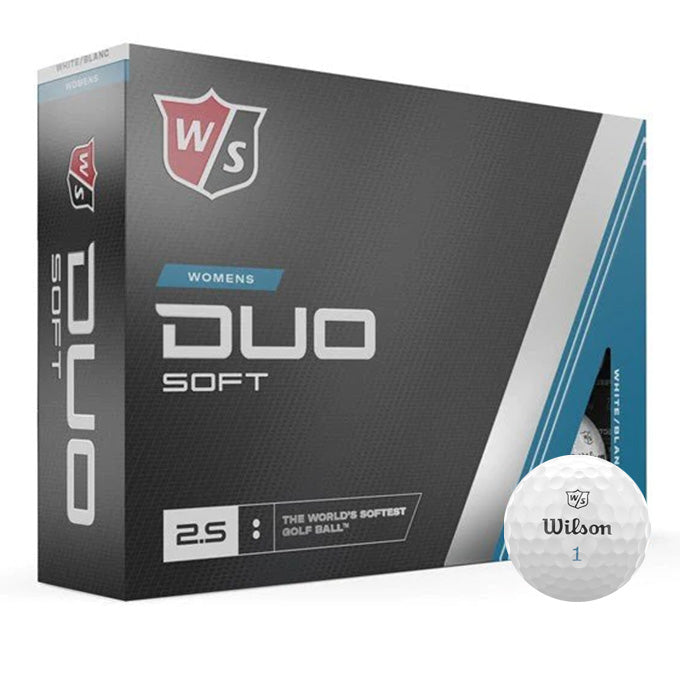 12 Balles de golf Duo Soft + Femme
