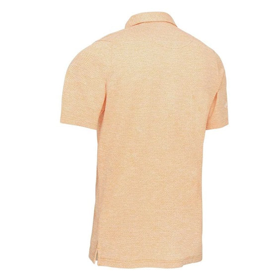 Polo Heathered Jacquard Bird of Paradise Homme