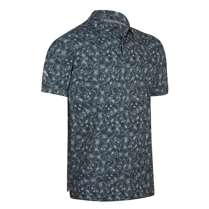 Polo All Over Floral Print Caviar Homme