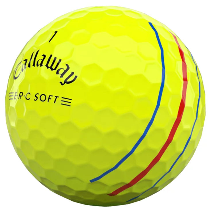 12 Balles de golf ERC Soft Triple Track