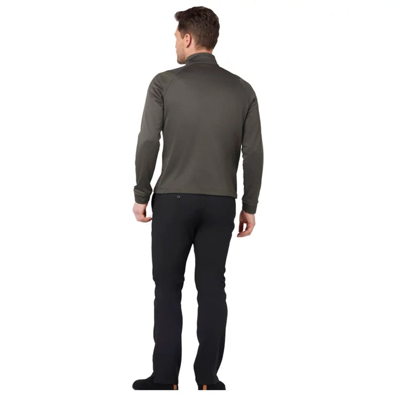 Pull Waffle 1/4 Zip Dark Navy Heather Homme