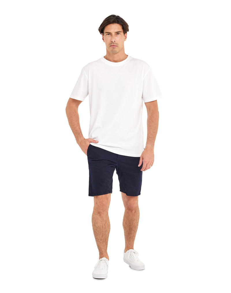 Bermuda Dening Chino Indigo Homme