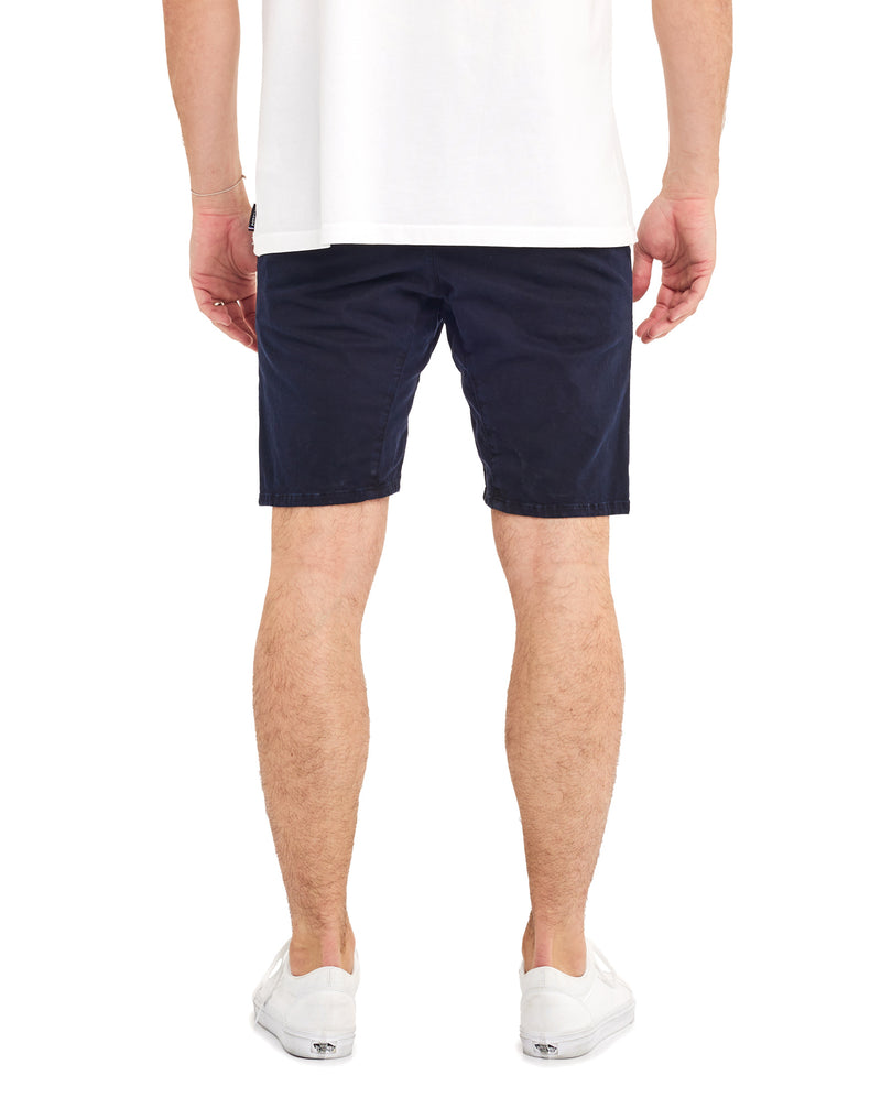 Bermuda Dening Chino Indigo Homme