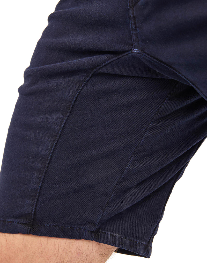 Bermuda Dening Chino Indigo Homme