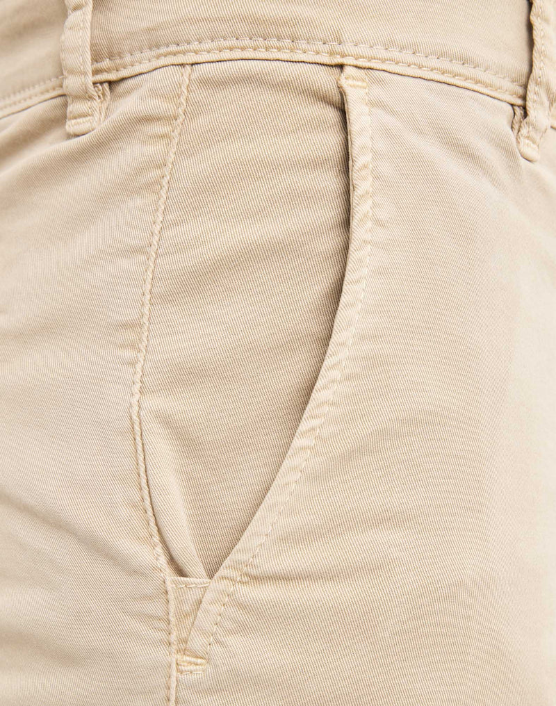 Bermuda Dening Chino Cream Homme