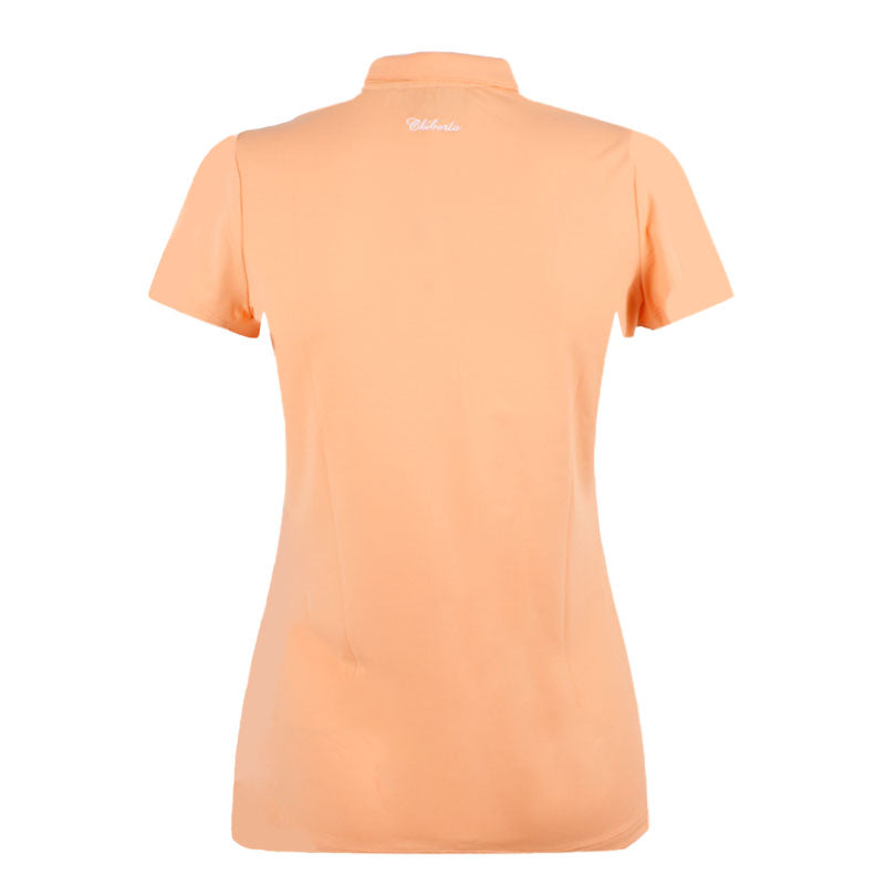 Polo Geo Orange 55 Femme