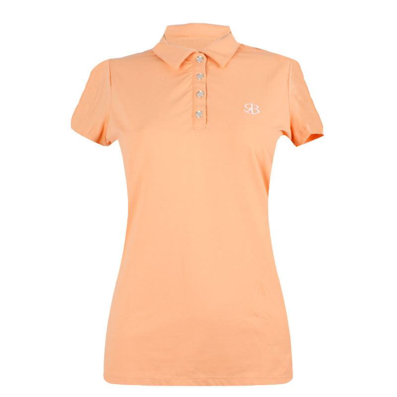 Polo Geo Orange 55 Femme