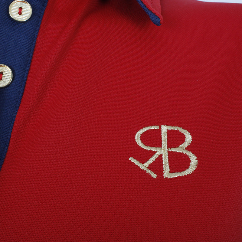 Polo Groix Red 52 Femme