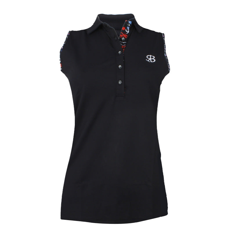 Polo Onde Black 99 Femme