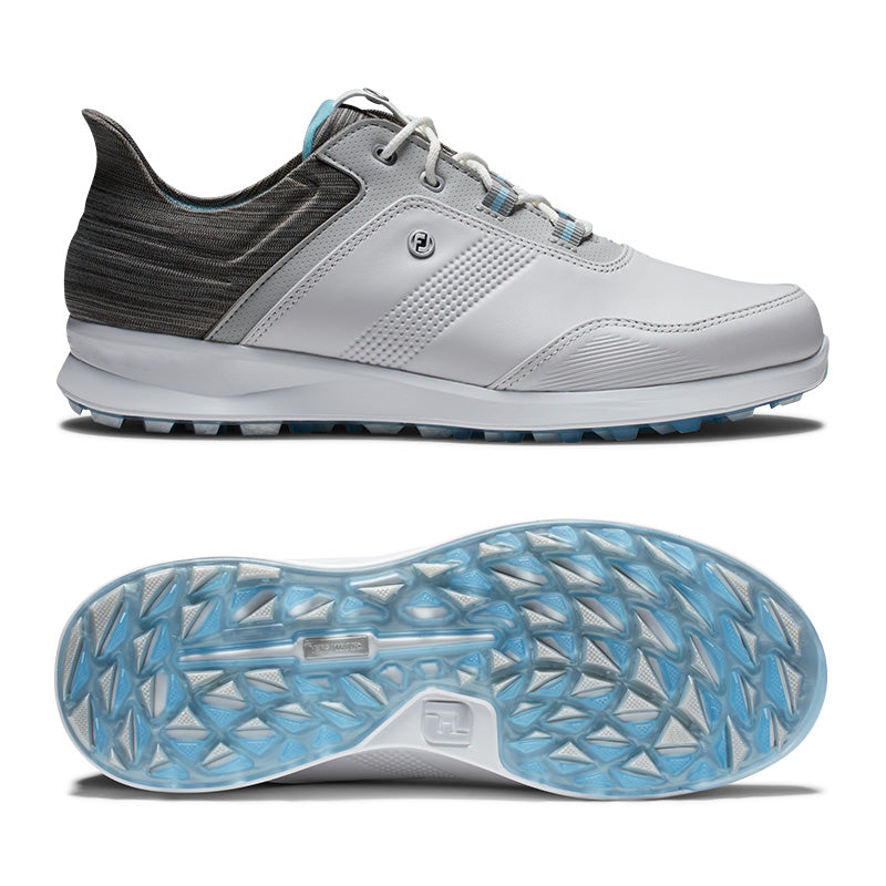 FJ Stratos 90119 White Grey Blue Femme