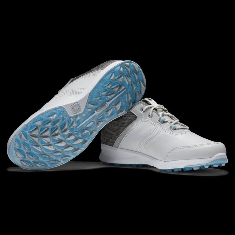 FJ Stratos 90119 White Grey Blue Femme