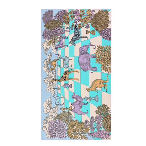 Foulard Magnus Summer Pastel