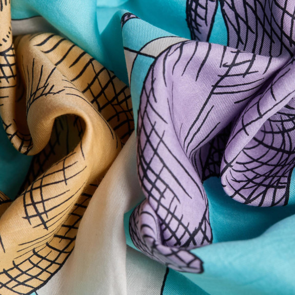 Foulard Magnus Summer Pastel