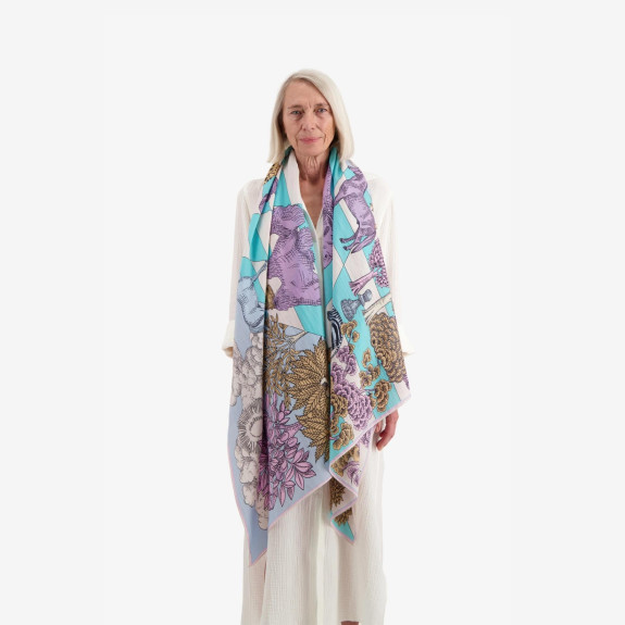 Foulard Magnus Summer Pastel