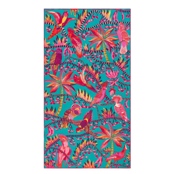 Foulard Cerise Emeraude