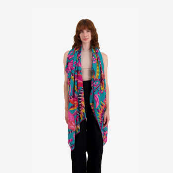 Foulard Cerise Emeraude 2