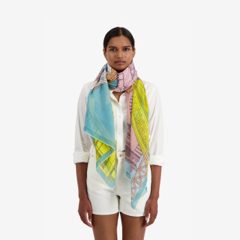 Foulard Paris Turquoise