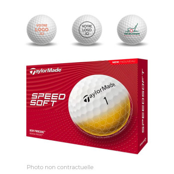 12 x 12 Balles Speed Soft logotées