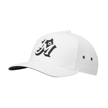Casquette Retro Metal Eyelet White Homme