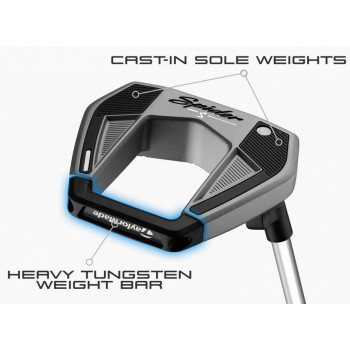 Putter Spider S Platinium White L Neck | Droitier Putter Spider S Platinium White L Neck | Droitier