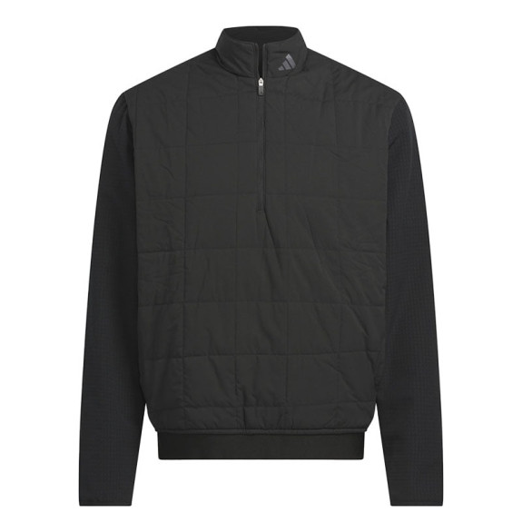 Sweat Ultimate 365 Quilted Quarter Zip Black Homme