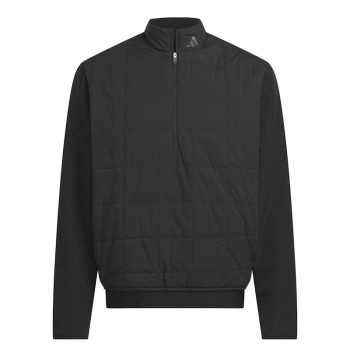 Sweat Ultimate 365 Quilted Quarter Zip Black Homme