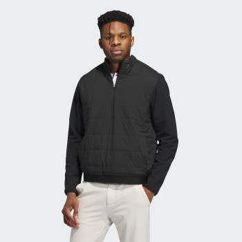 Sweat Ultimate 365 Quilted Quarter Zip Black Homme