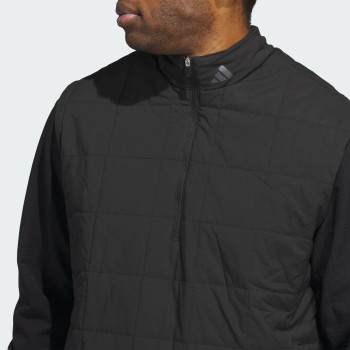 Sweat Ultimate 365 Quilted Quarter Zip Black Homme
