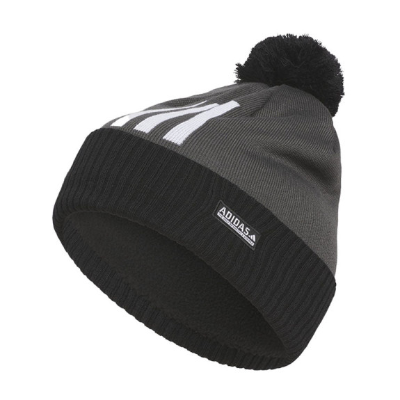 Bonnet Pompom Grey Homme