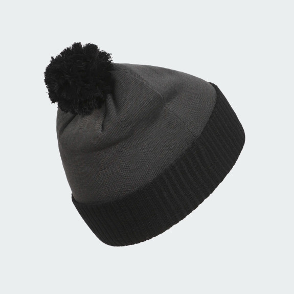 Bonnet Pompom Grey Homme