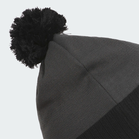 Bonnet Pompom Grey Homme