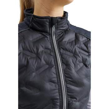 Veste Hybride Elgin Sans Manches Black Femme