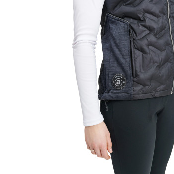 Veste Hybride Elgin Sans Manches Black Femme