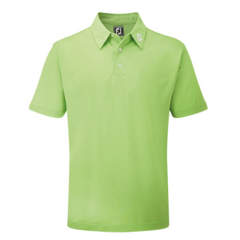 Polo Piqué Solid Lemon Homme
