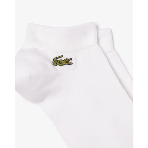 Lacoste Chausette basses X3 White Mixte