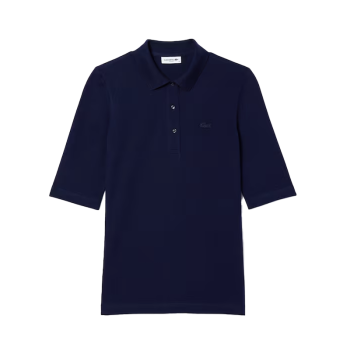 Polo L.12.D Slim Fit Bleu Femme