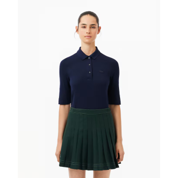 Polo L.12.D Slim Fit Bleu Femme 2