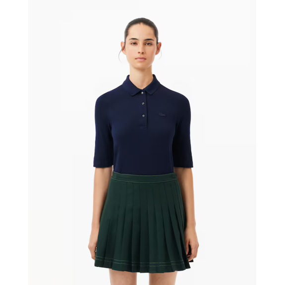 Polo L.12.D Slim Fit Bleu Femme