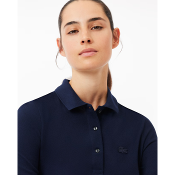 Polo L.12.D Slim Fit Bleu Femme