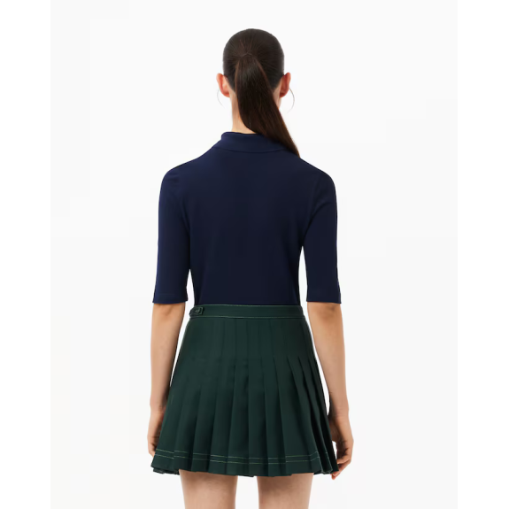 Polo L.12.D Slim Fit Bleu Femme