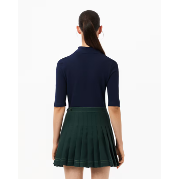 Polo L.12.D Slim Fit Bleu Femme