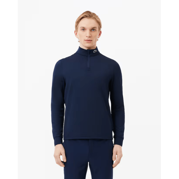 Sweatshirt Golf Ultra Dry Stretch Blue Homme
