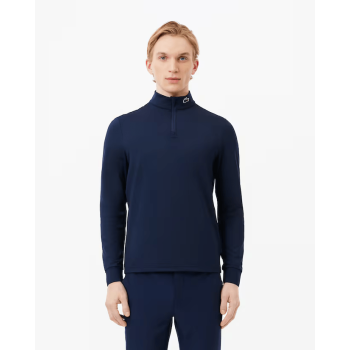 Sweatshirt Golf Ultra Dry Stretch Blue Homme