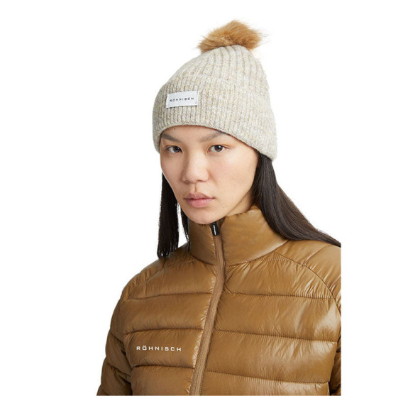 Bonnet Pom Safari Femme